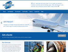 Tablet Screenshot of airsealogistics.com